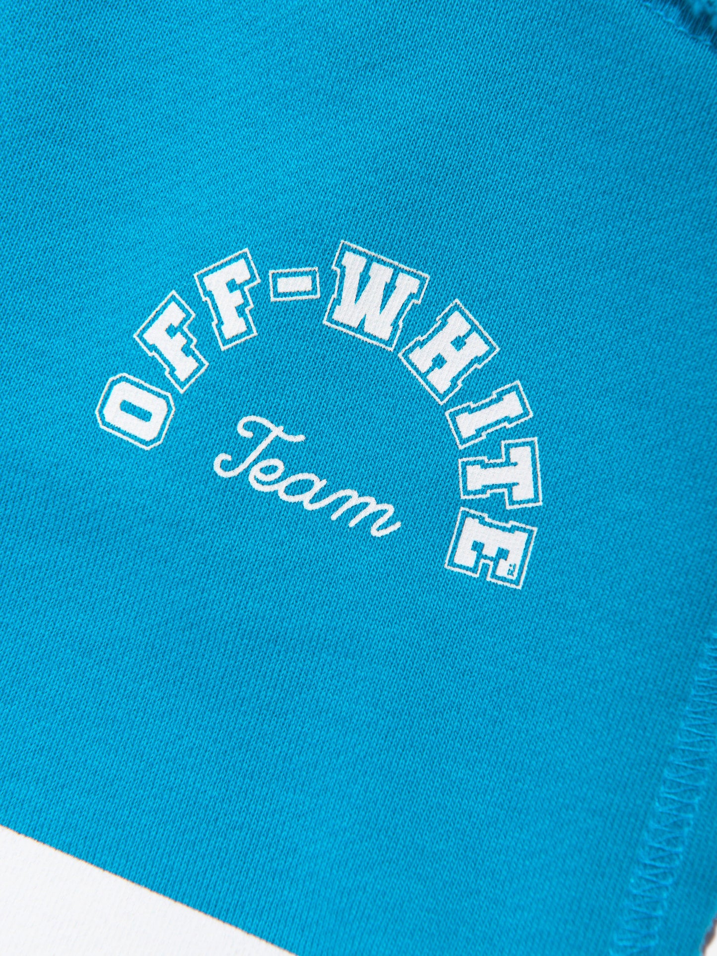 Off-White 男童 Team 23 运动短裤（蓝色）