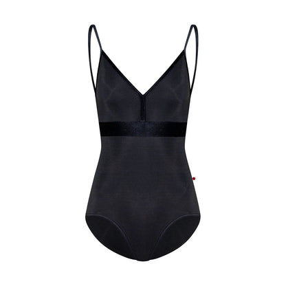 女士黑色"Zoe/N-Black/N-Black/V-Black/V-Black"芭蕾舞连体衣