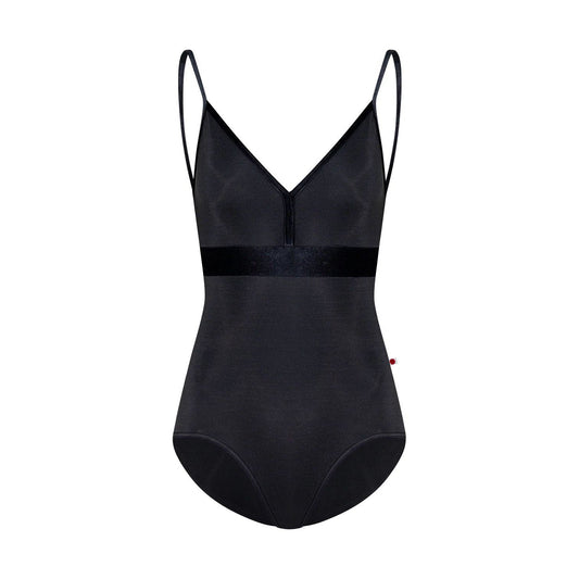 女士黑色"Zoe/N-Black/N-Black/V-Black/V-Black"芭蕾舞连体衣