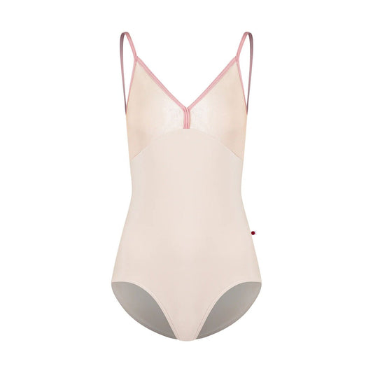 女士玫瑰粉"Daria/N-Pearl/V-Buttermilk/N-Antique Rose"芭蕾舞连体衣