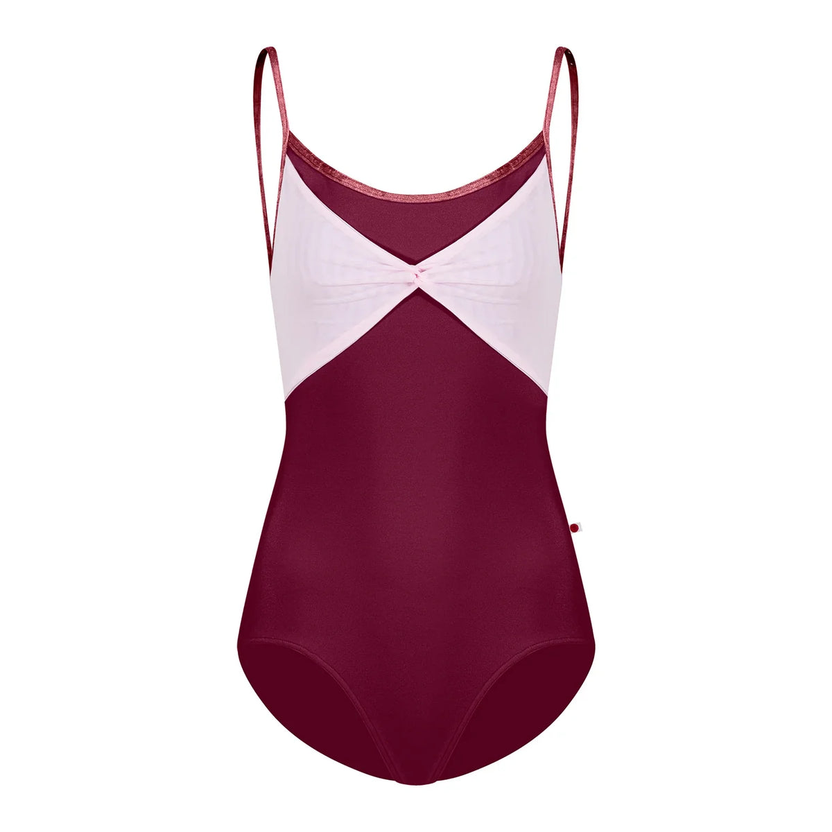 女士深红色"Kathy/N-Burgundy/Mesh Rose/CV-Garnet"芭蕾舞连体衣