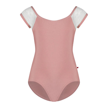 女童粉色"Wendy/N-Antique Rose/CV-White/N-Antique Rose"芭蕾舞连体衣