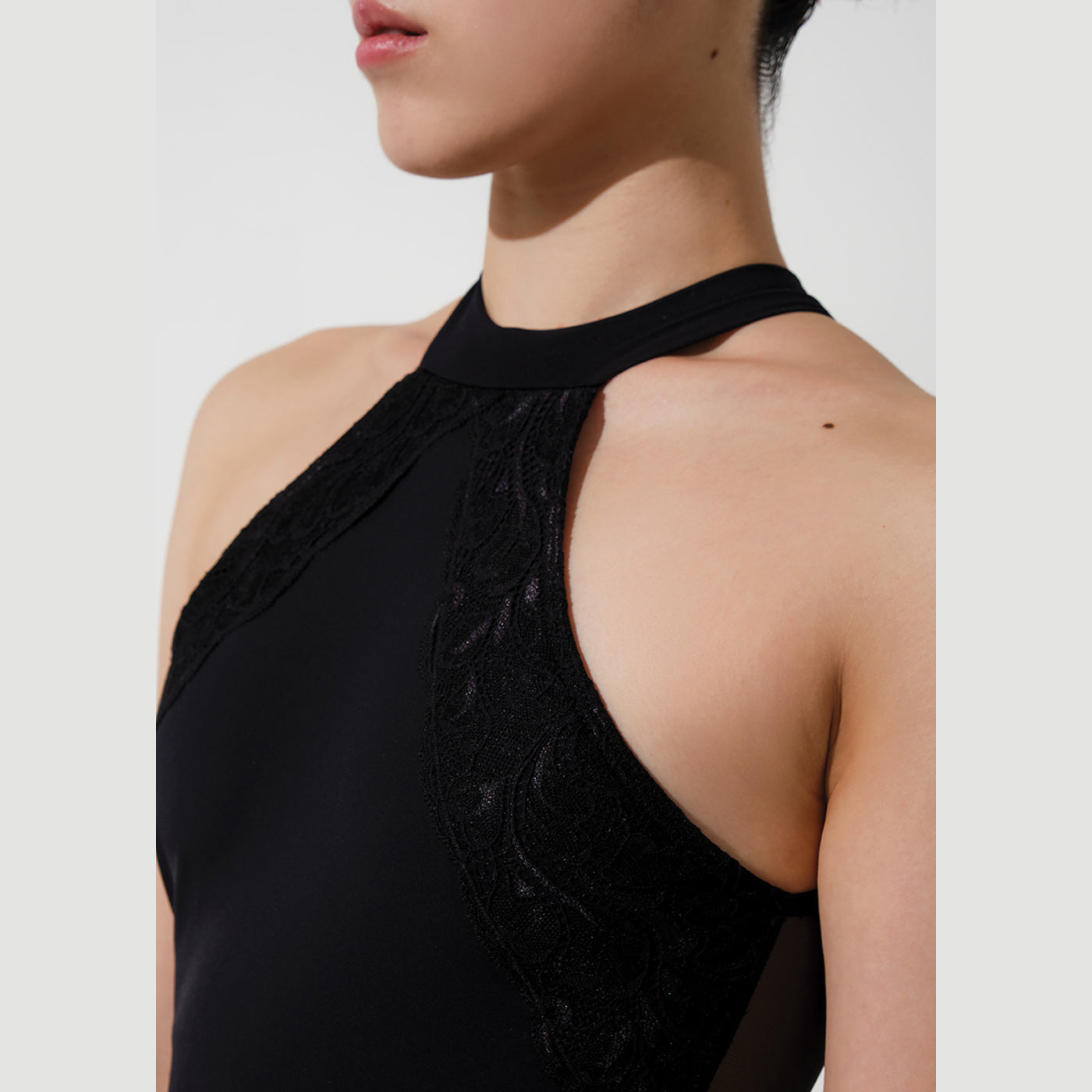 女童黑色芭蕾舞连体衣