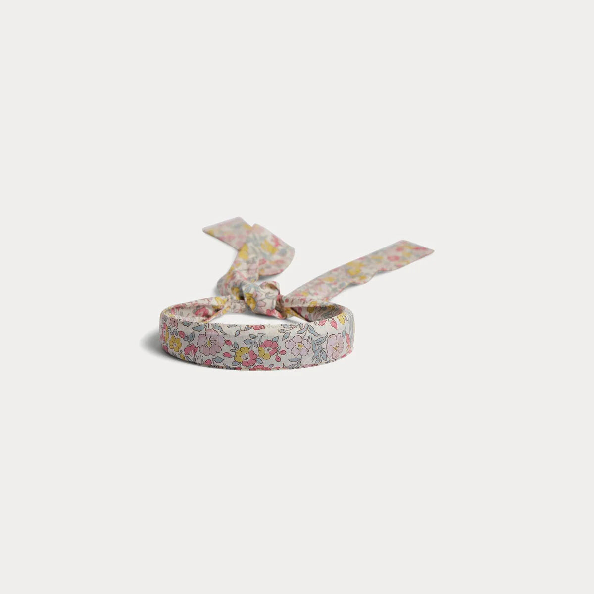 女童粉色碎花发带