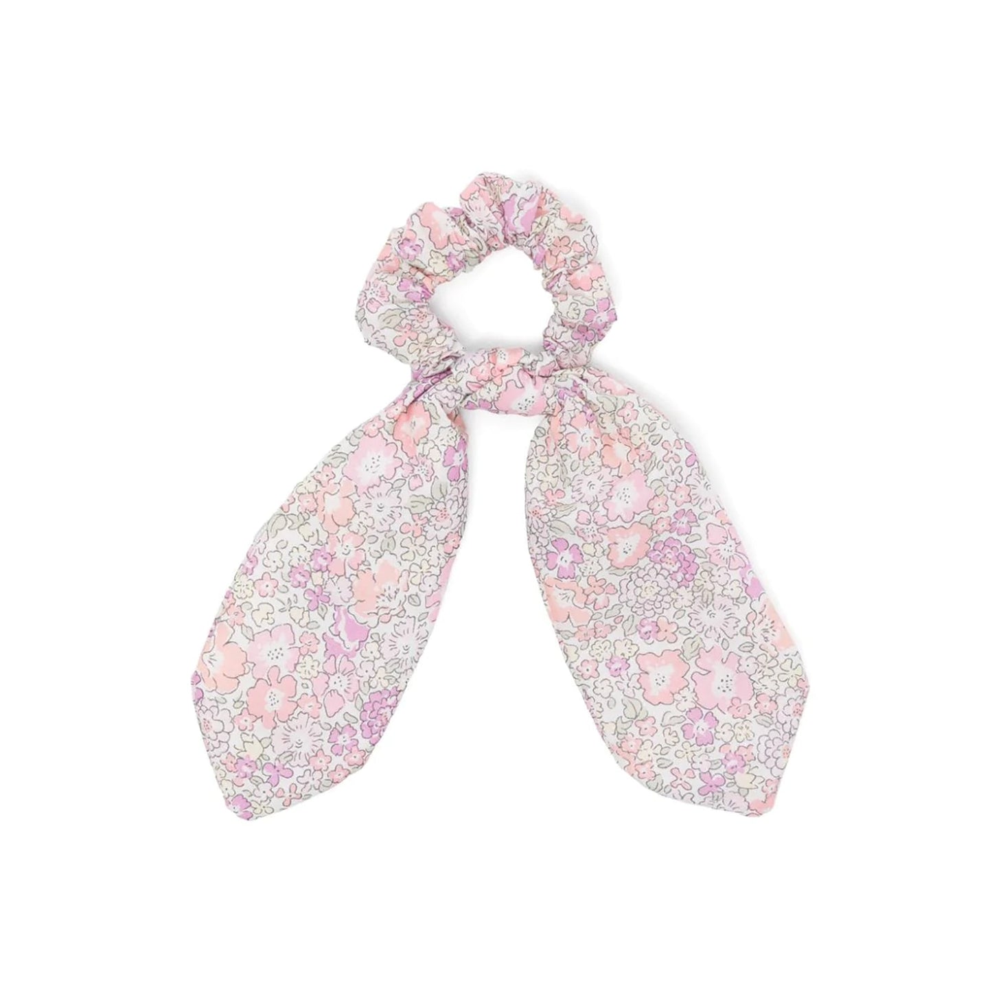 女童粉色碎花发圈