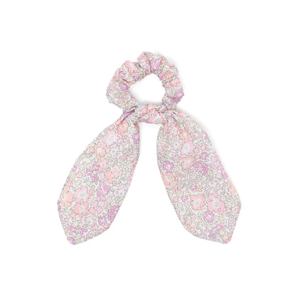 女童粉色碎花发圈