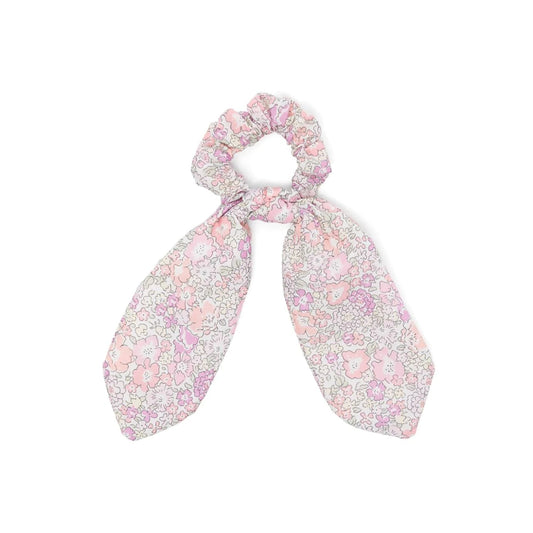 女童粉色碎花发圈