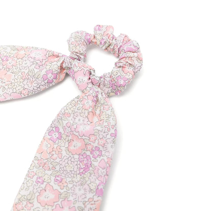 女童粉色碎花发圈