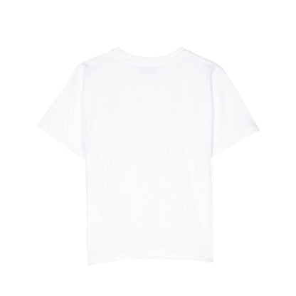 儿童白色Logo棉T恤