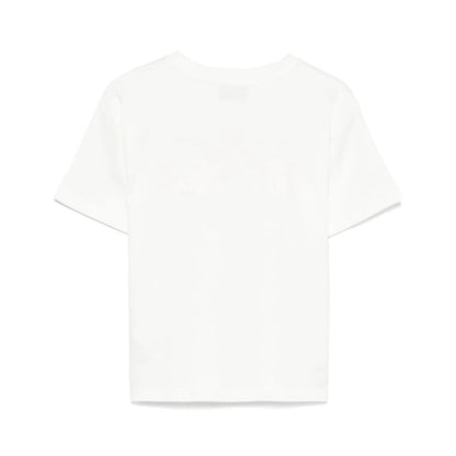 儿童白色印花Logo棉T恤