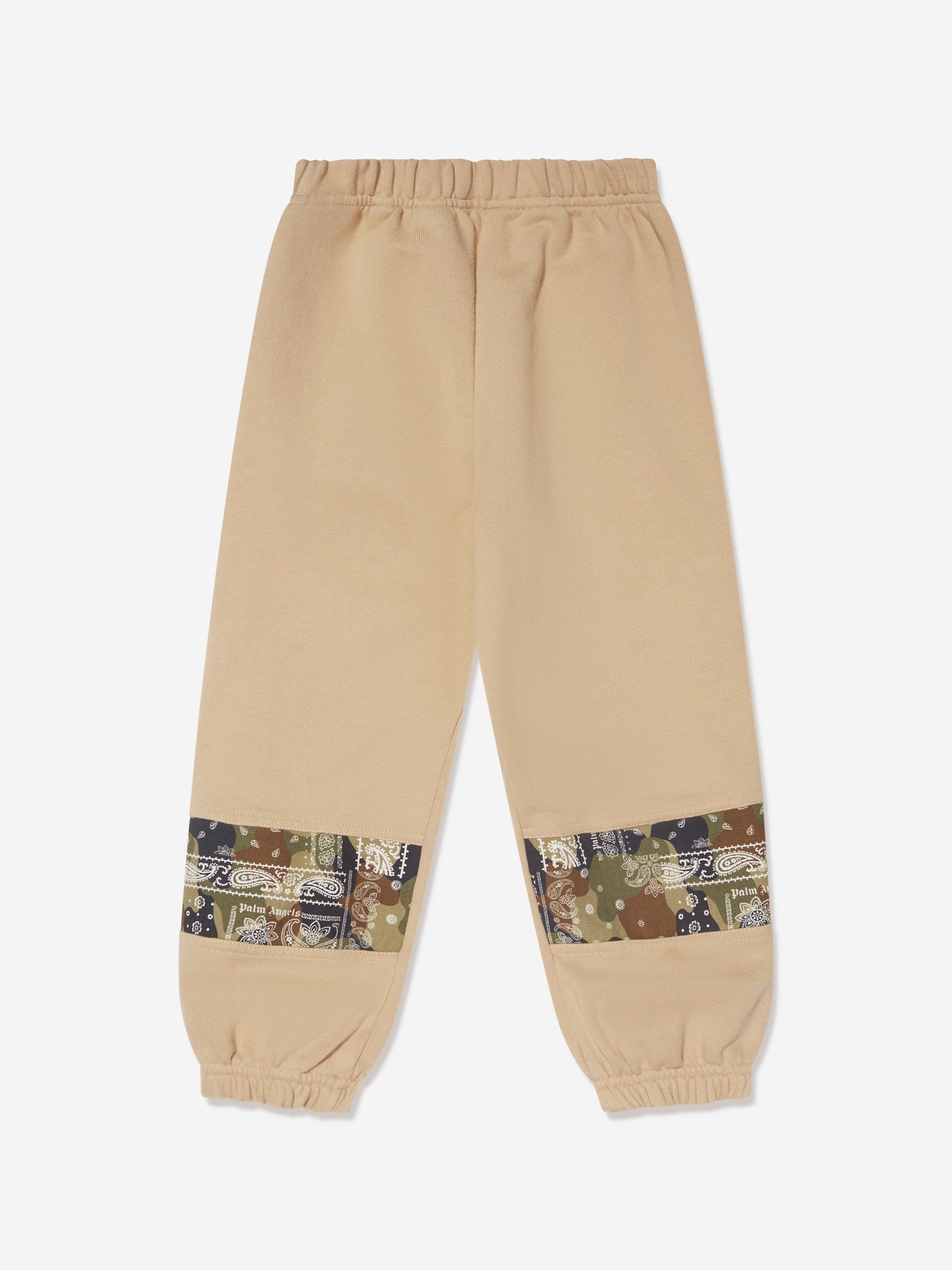 Palm Angels 男童 Palm Brush Camo 慢跑裤（米色）