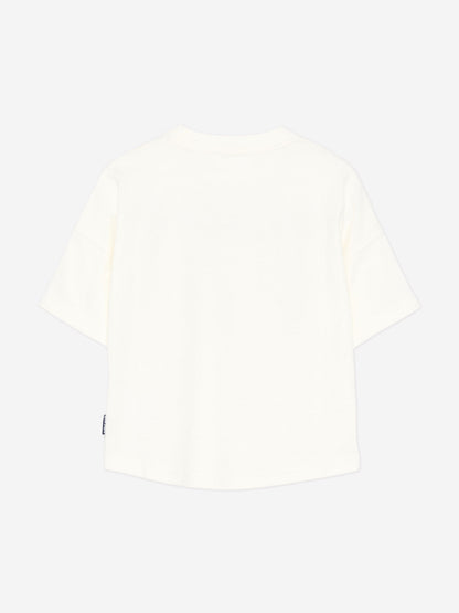 Palm Angels Boys LA Photo T-Shirt in Ivory
