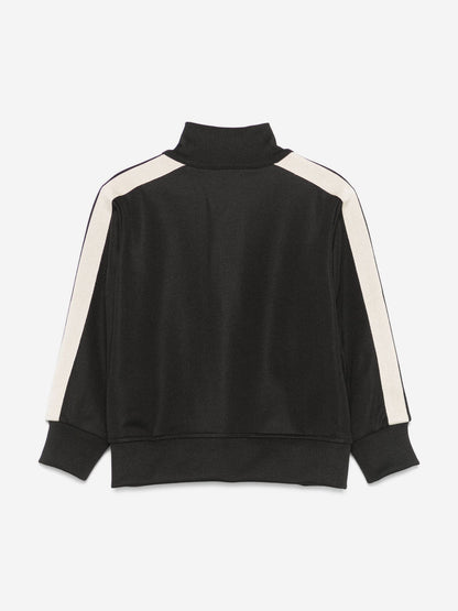 Palm Angels Boys Track Jacket in Black