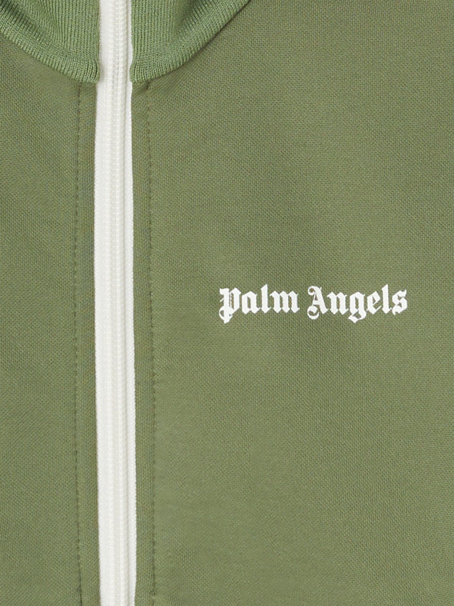 Palm Angels Boys Track Jacket in Green