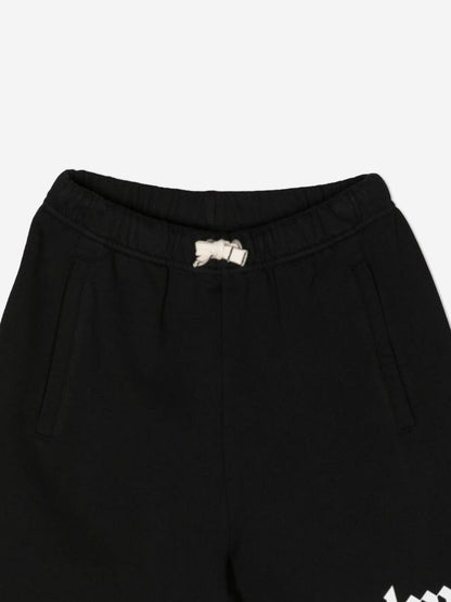 Palm Angels Boys Classic Overlogo Shorts in Black