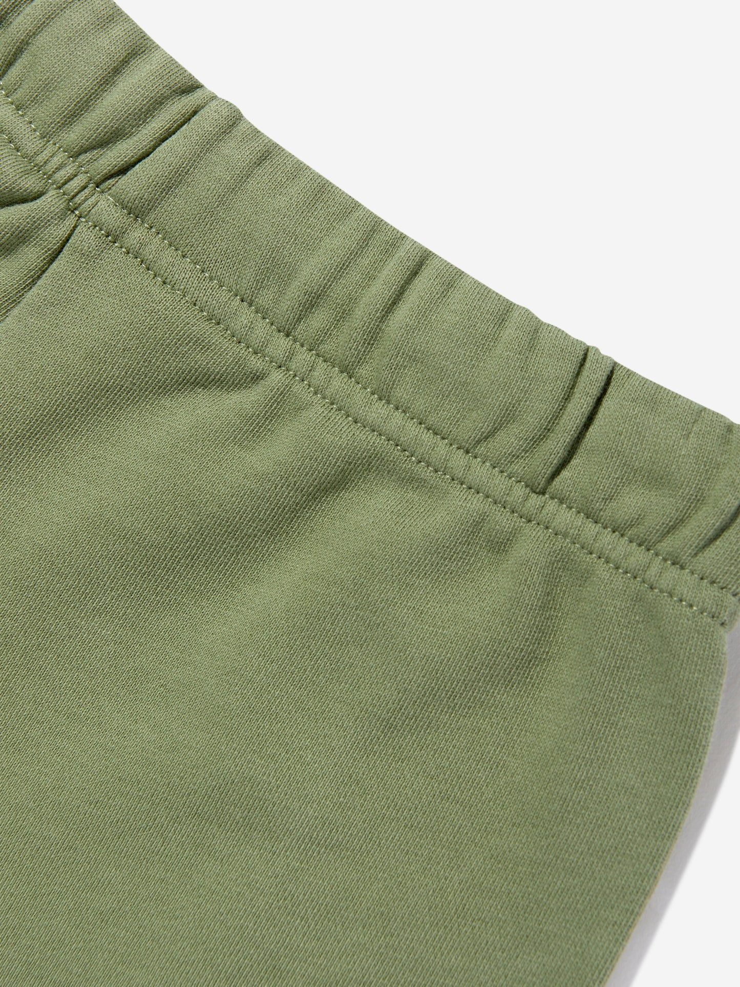 Palm Angels Boys Classic Overlogo Shorts in Green