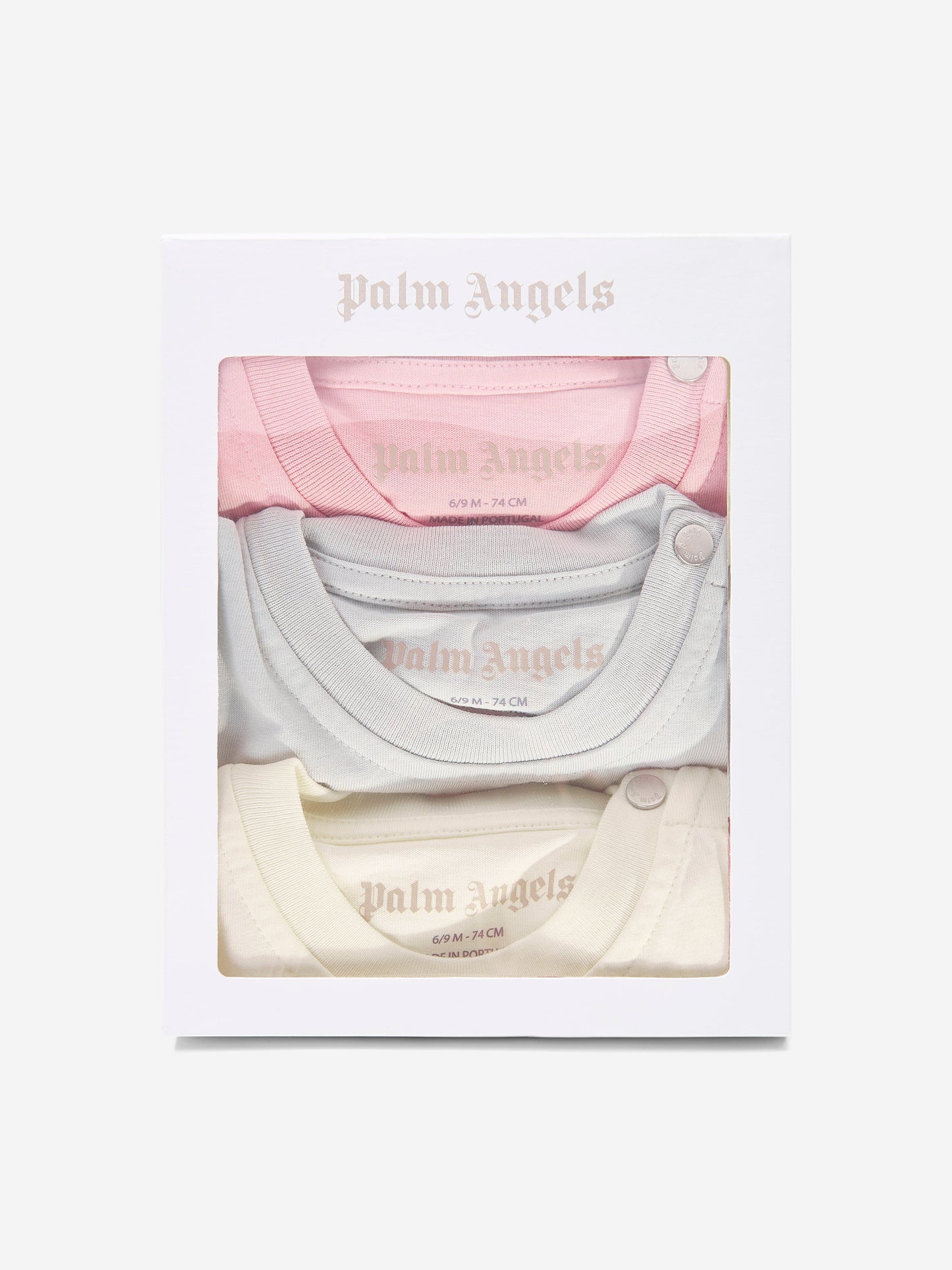 Palm Angels 女婴三件套 T 恤（多色）