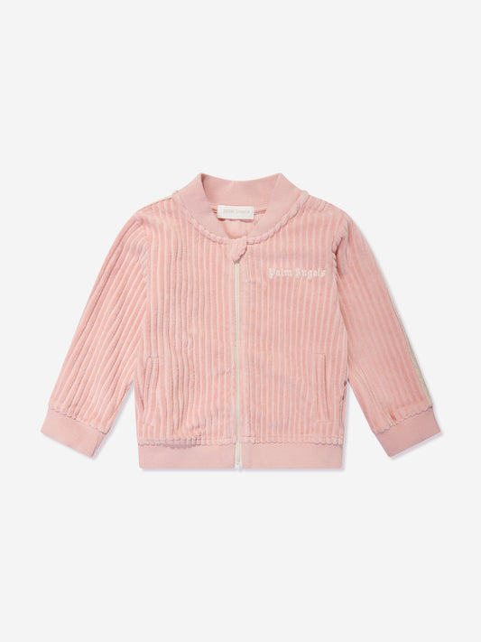 Palm Angels 女婴运动夹克（粉色）