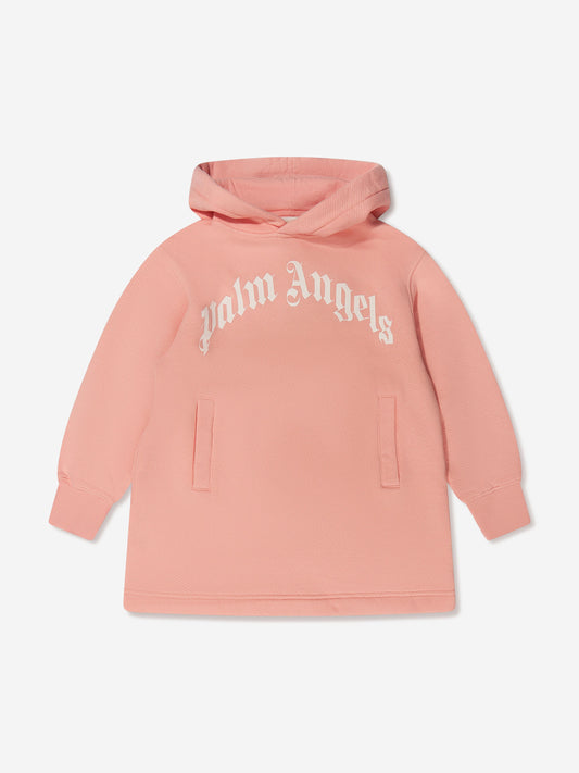 Palm Angels 女童经典徽标连帽连衣裙
