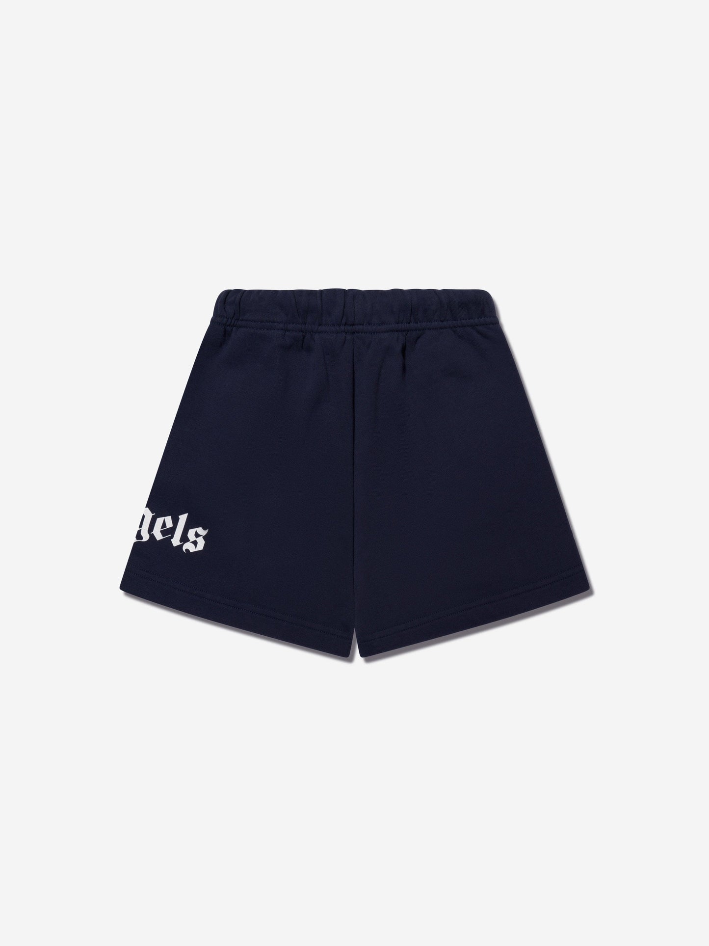 Palm Angels 男童经典 Overlogo 运动短裤（海军蓝）