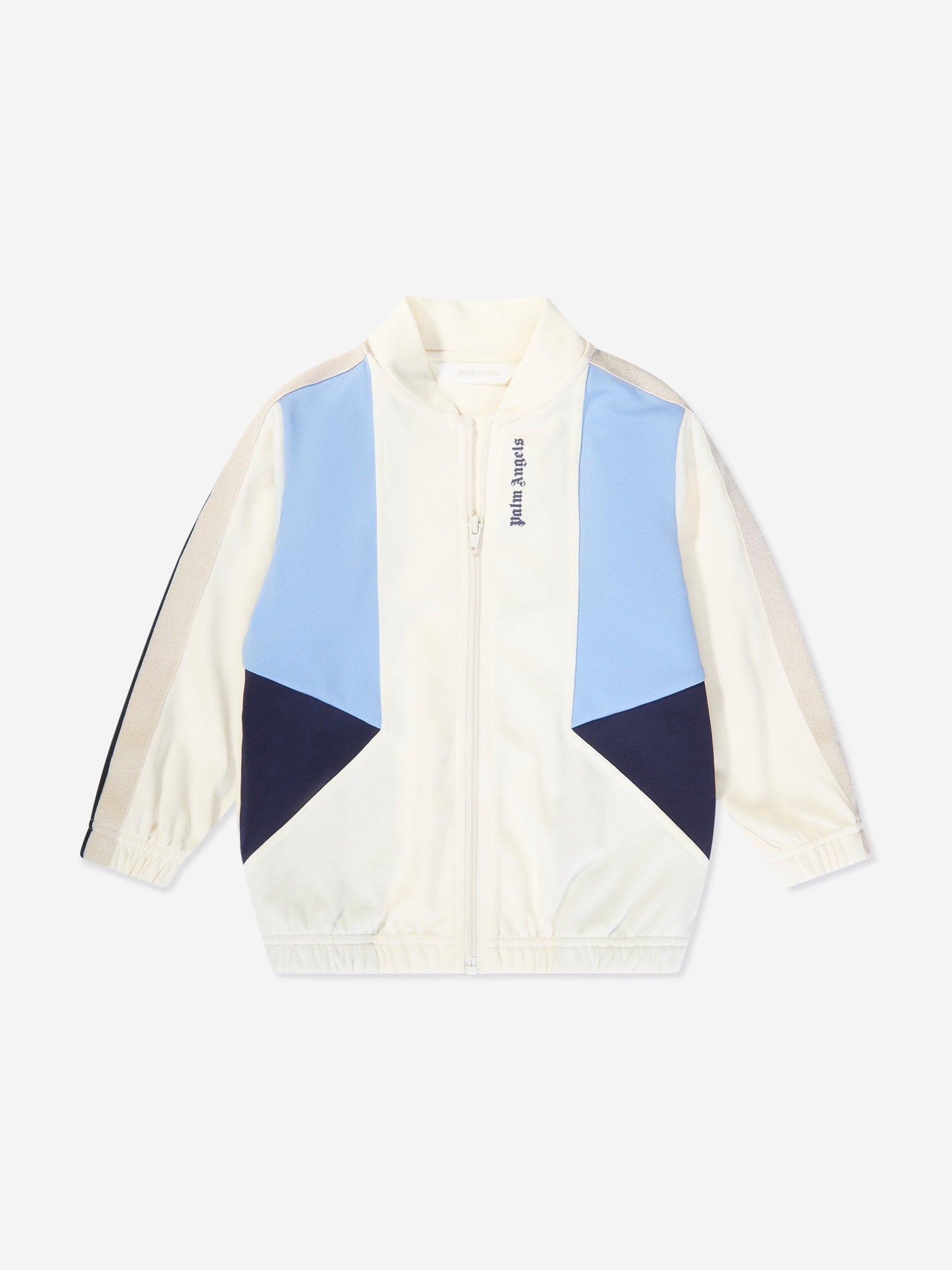Palm Angels 男童白色拼色运动夹克