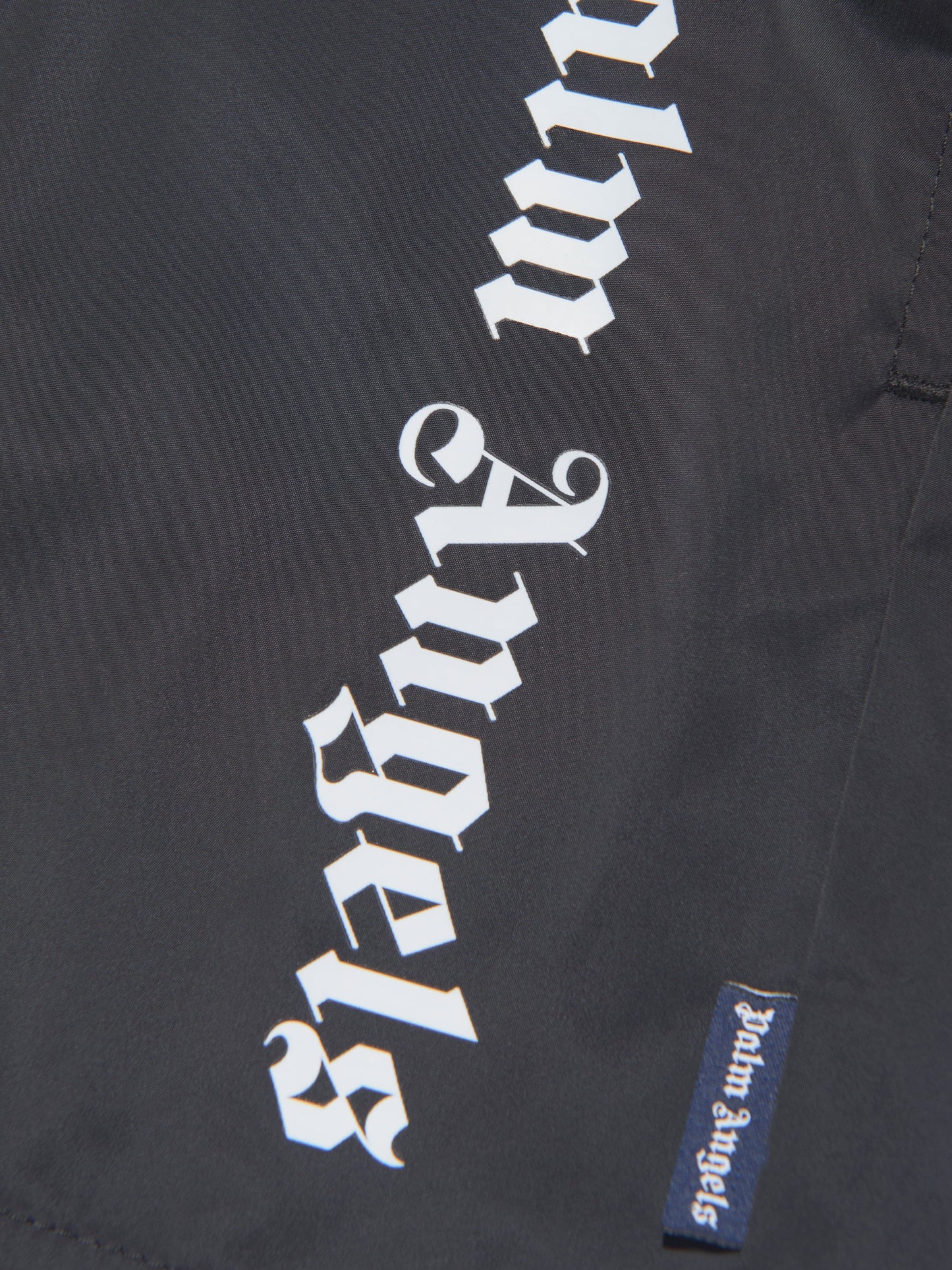 Palm Angels 男童 Overlogo 黑色泳裤
