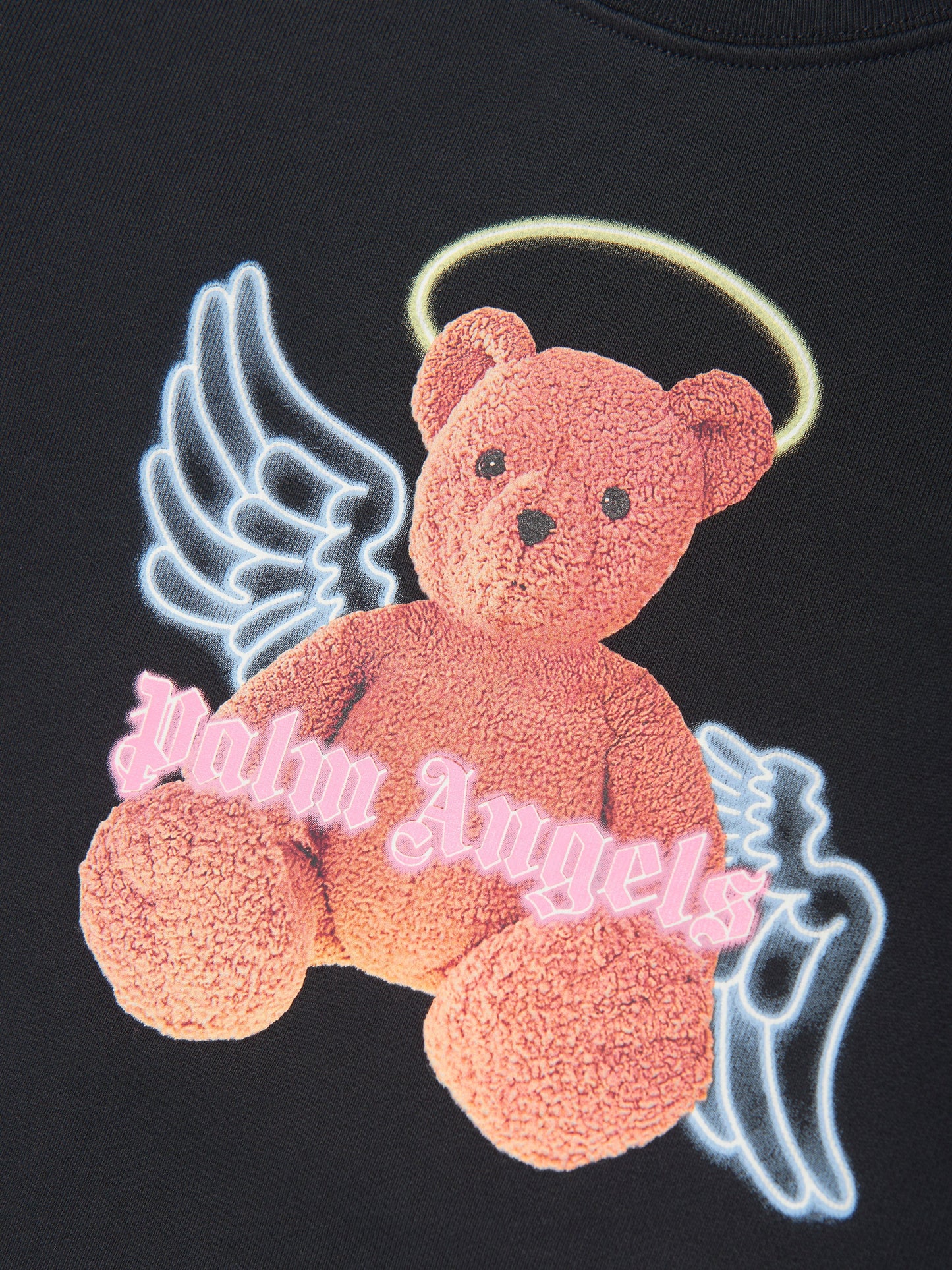 Palm Angels 女童熊天使露背运动衫（黑色）