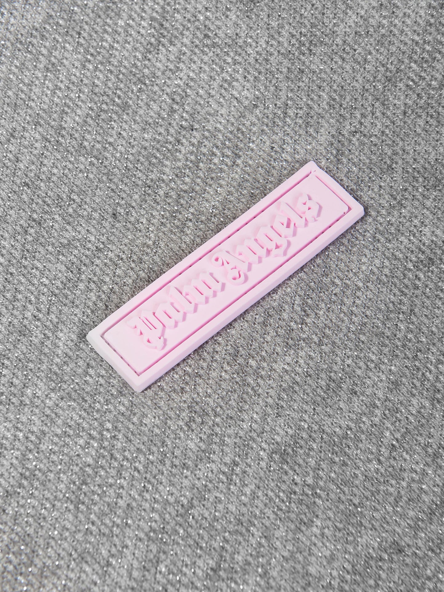 Palm Angels 女童 Lurex 露背运动衫（灰色）
