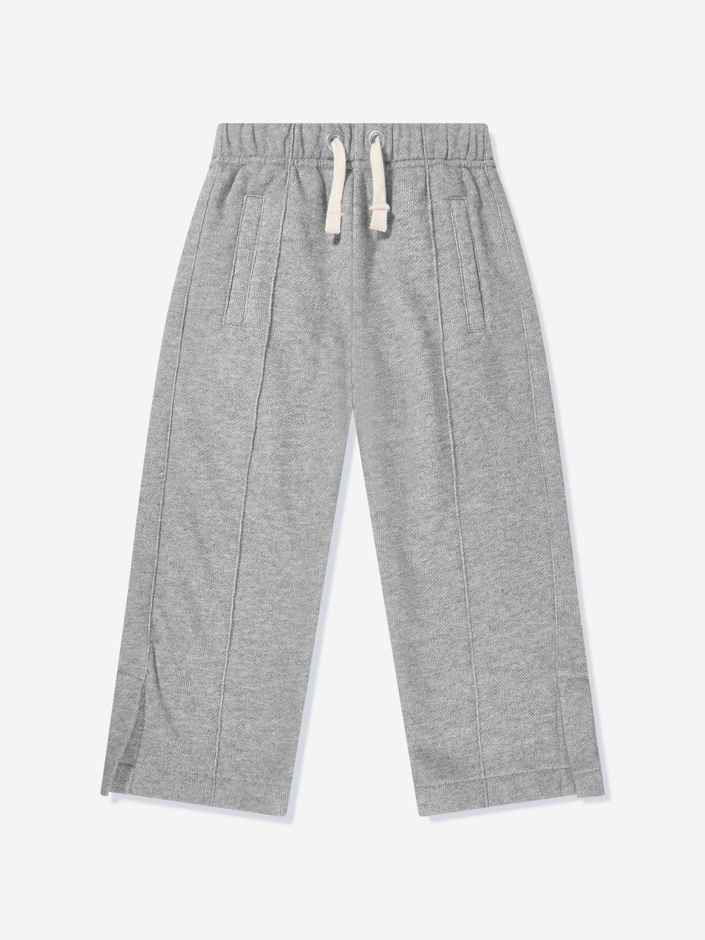 Palm Angels 女童卢勒克斯宽腿运动裤（灰色）
