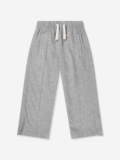 Palm Angels 女童卢勒克斯宽腿运动裤（灰色）