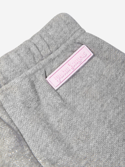Palm Angels 女童卢勒克斯宽腿运动裤（灰色）
