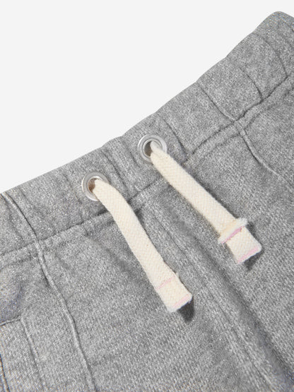 Palm Angels 女童卢勒克斯宽腿运动裤（灰色）