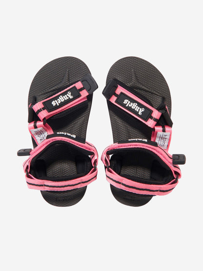 Palm Angels 女童 PA X Suicoke Depa-2 粉色凉鞋