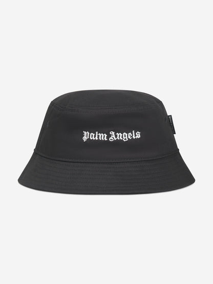 Palm Angels 女童徽标渔夫帽（黑色）