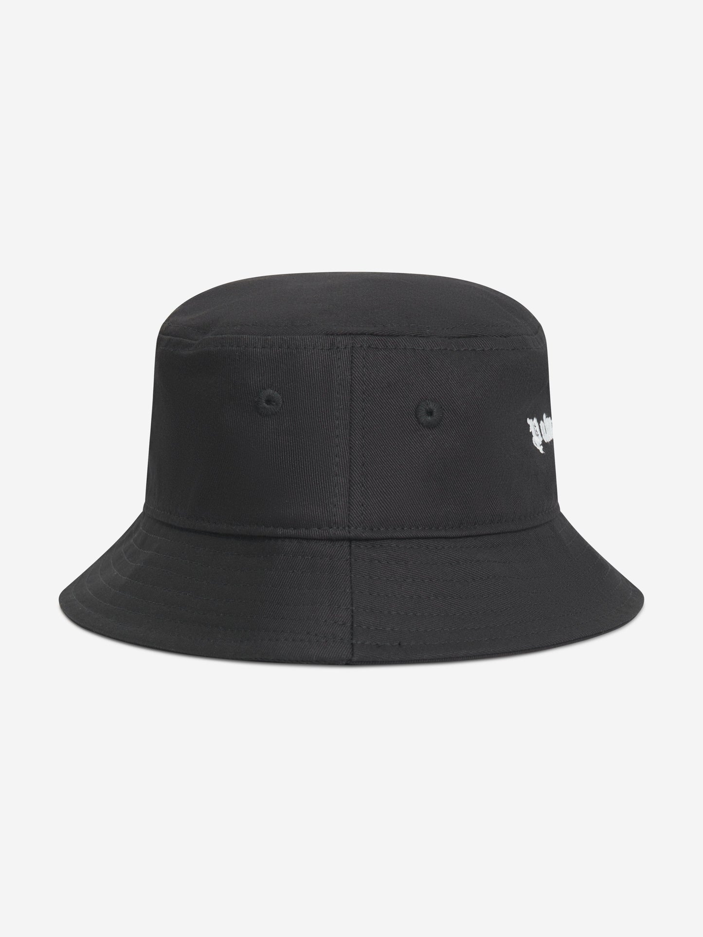 Palm Angels 女童徽标渔夫帽（黑色）