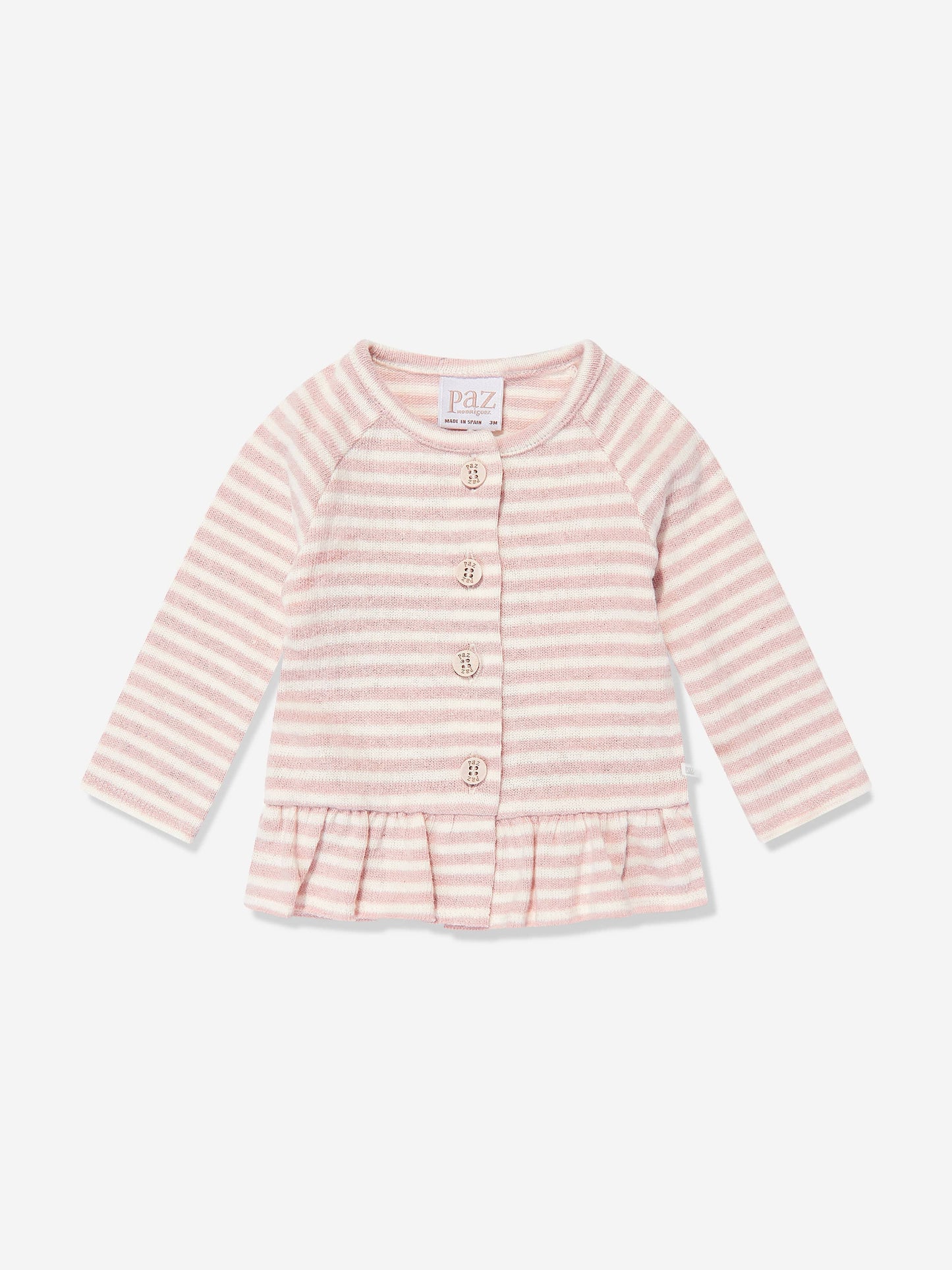 粉色女婴两件套服装