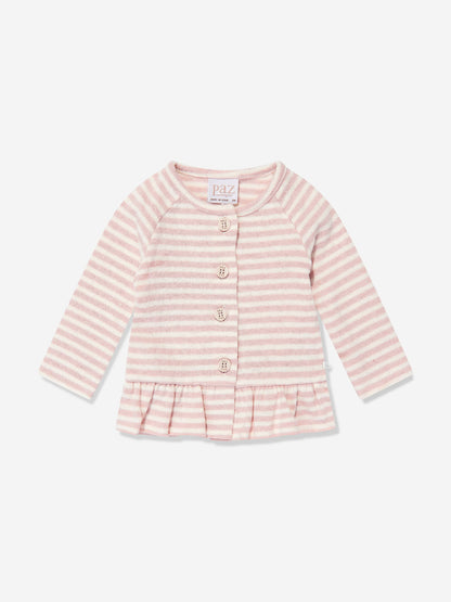 粉色女婴两件套服装