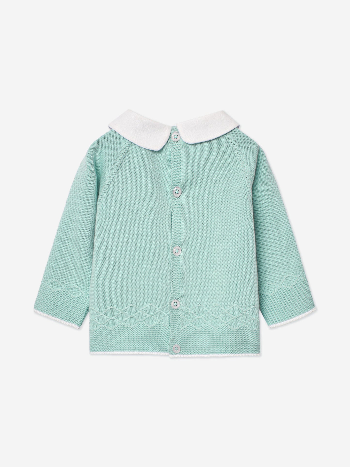 Baby Knitted Sweater in Green