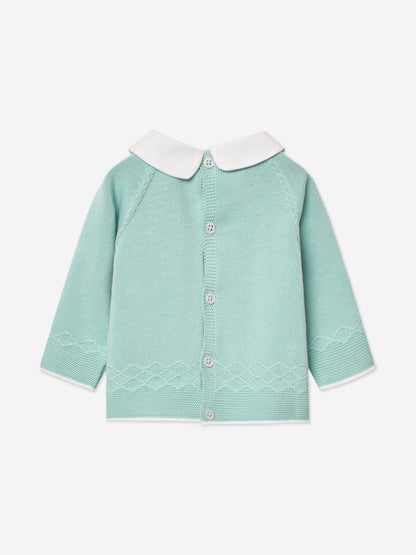 Baby Knitted Sweater in Green