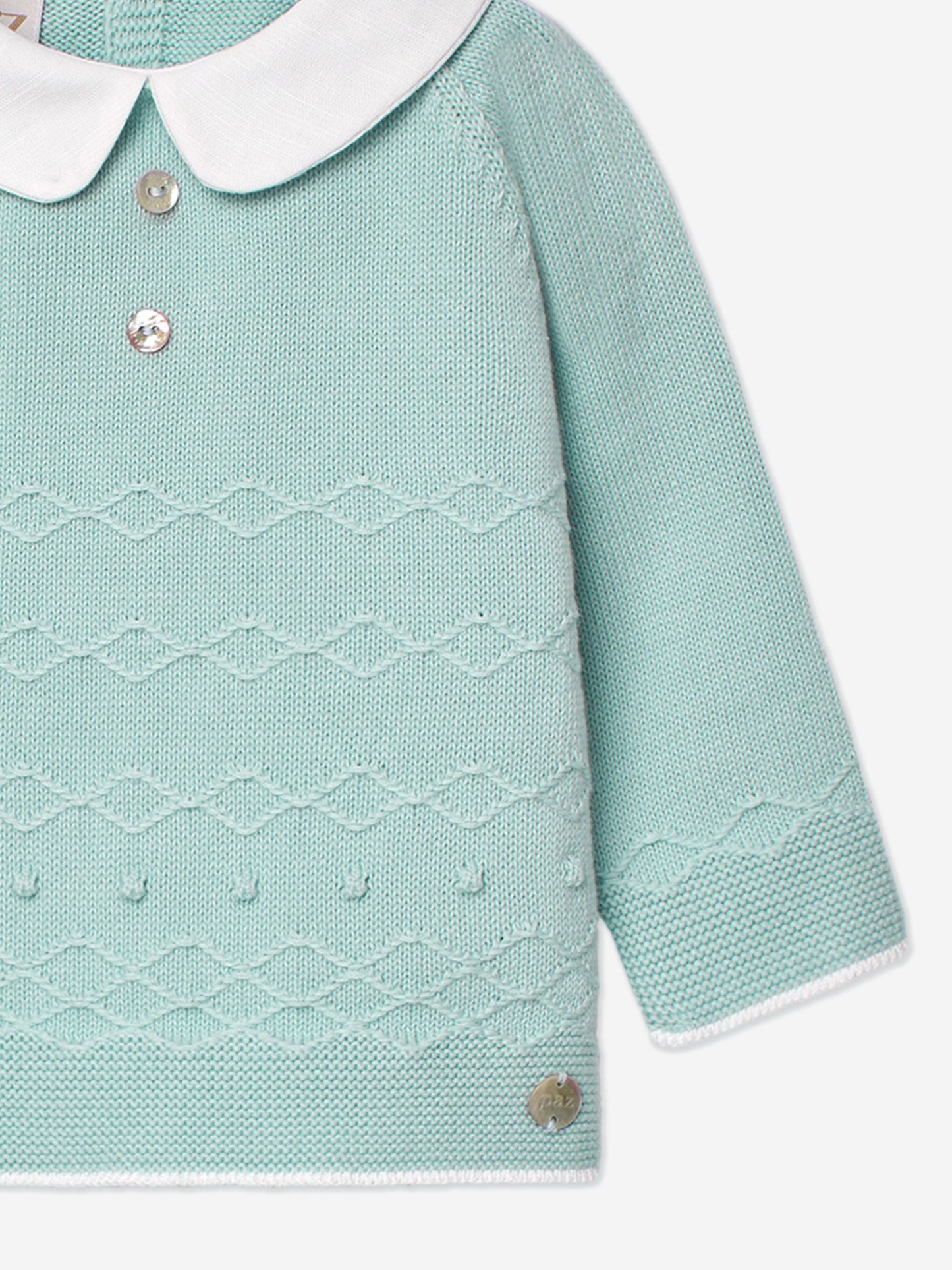 Baby Knitted Sweater in Green