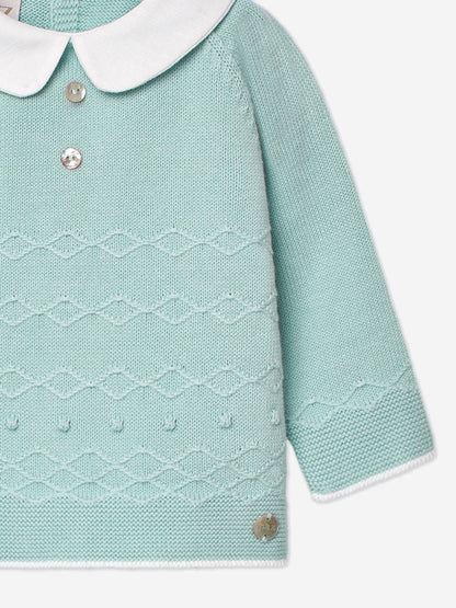 Baby Knitted Sweater in Green
