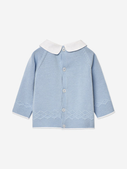 Baby Boys Knitted Sweater in Blue
