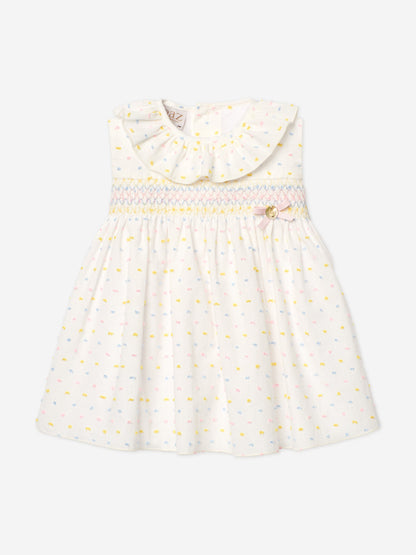 Girls Cotton Dress in Multicolour