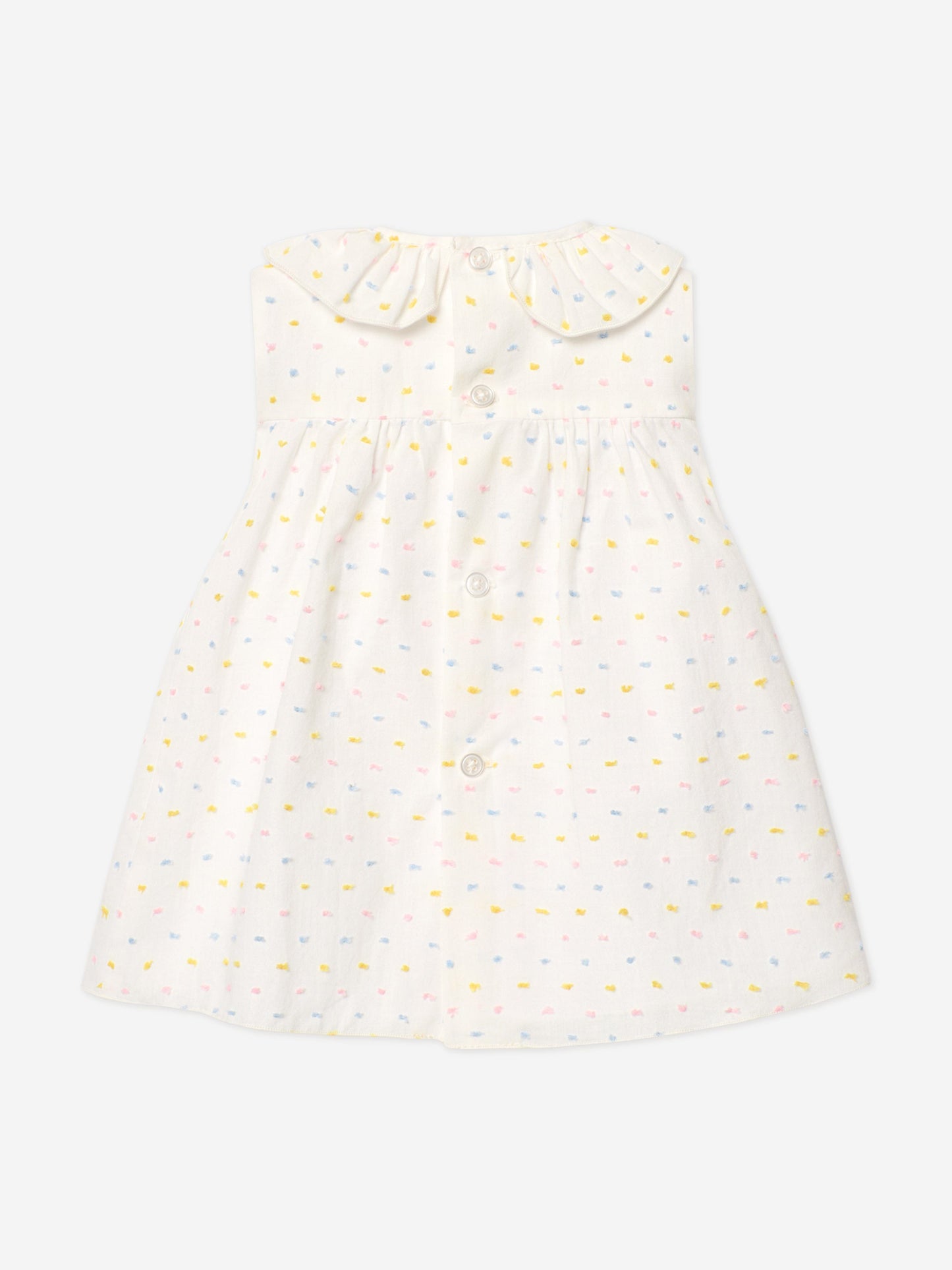 Girls Cotton Dress in Multicolour