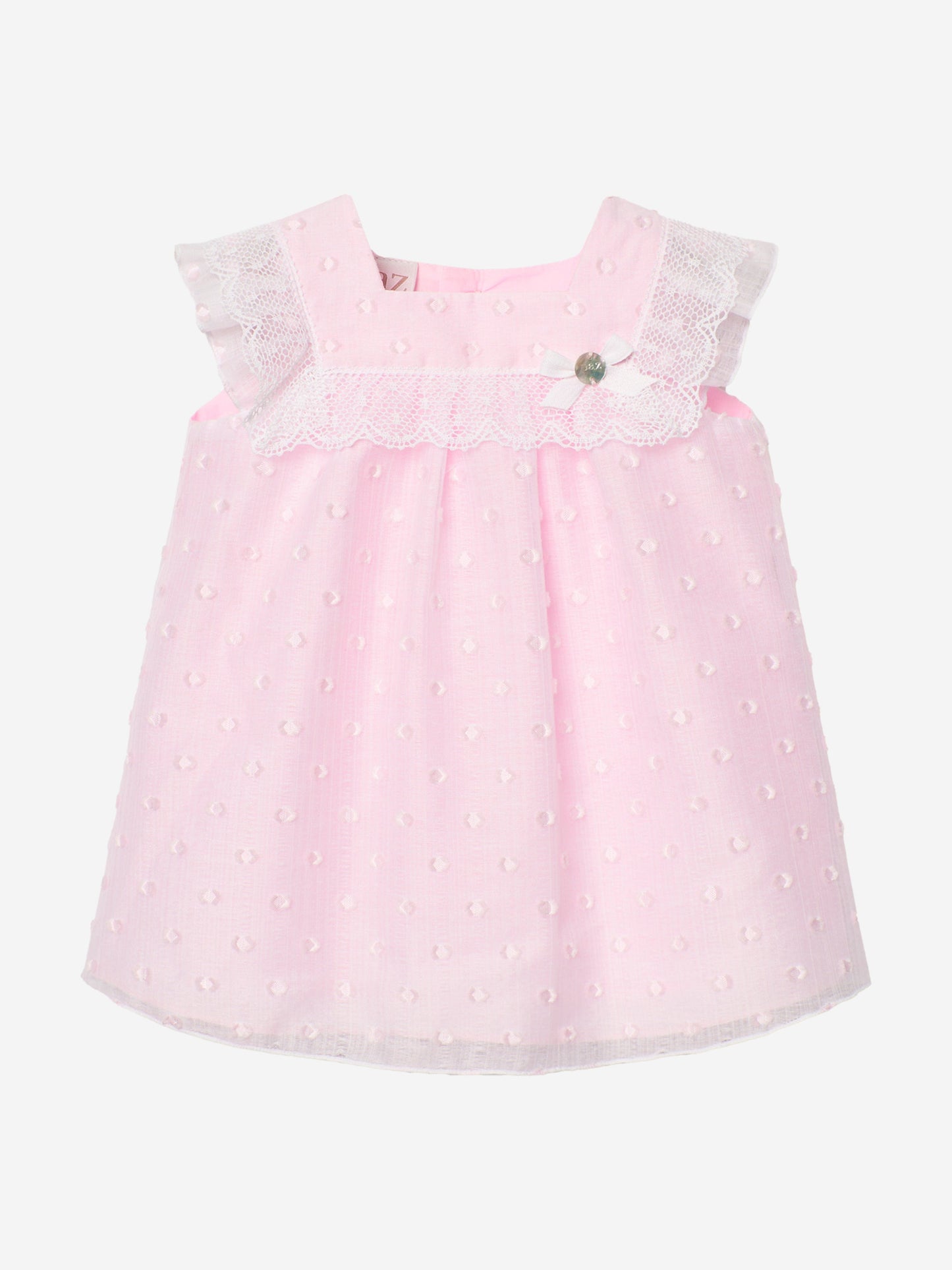 Baby Girls Dress and Bloomers Set in Pink