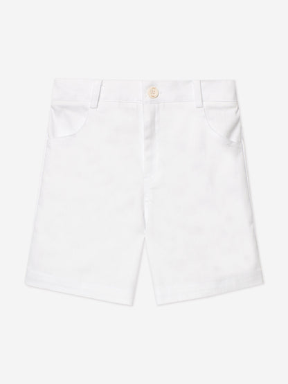 Boys Shirt and Shorts Set in Green