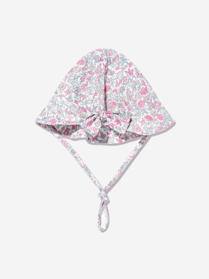 Baby Girls Floral Hat in Pink