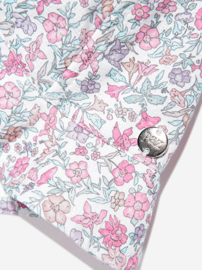 Baby Girls Floral Hat in Pink