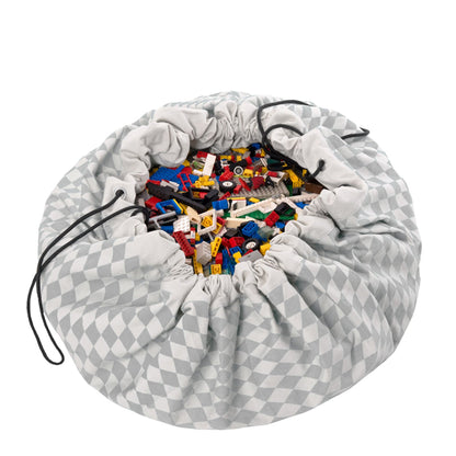 Grey Diamond Storage Bag