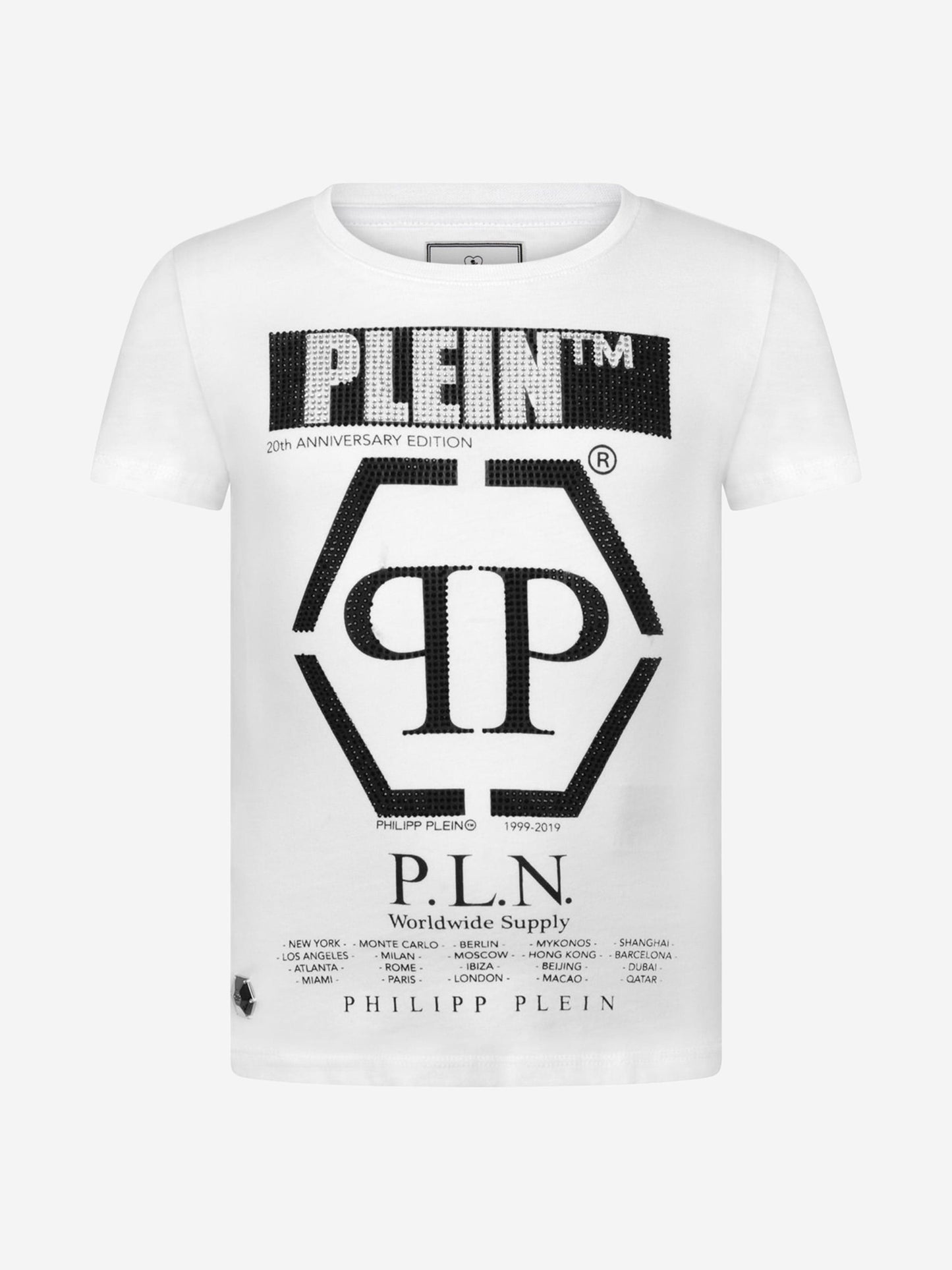 Philipp Plein 女童 20 周年纪念版徽标上衣